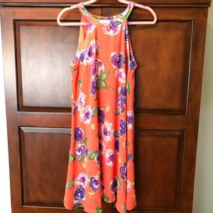 Betsey Johnson Floral A-Line Shift Dress, Size 8
